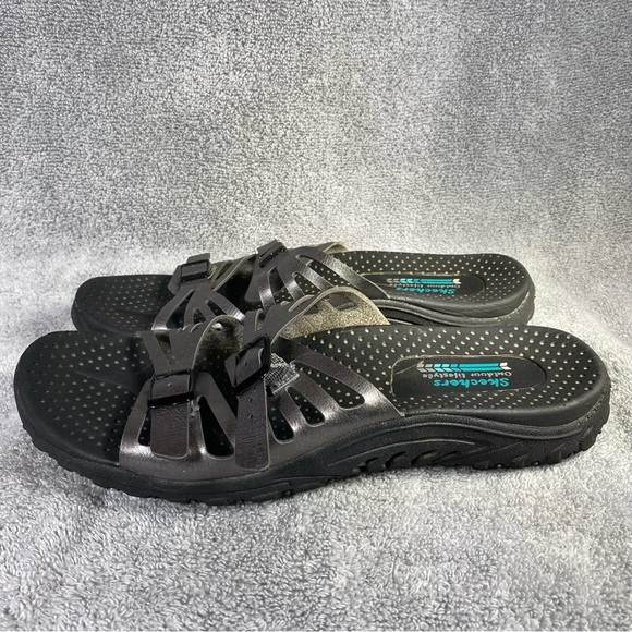 Skechers Shoes Women’s Sandal’s Slip On‎ Size 7 Open Toe Slip On - Picture 8 of 9